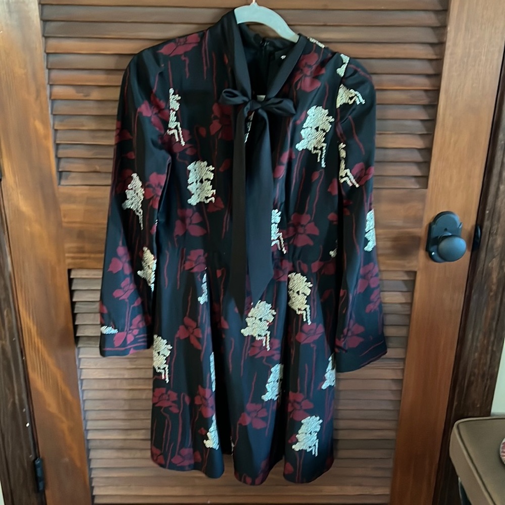 The Kooples long sleeve bow dress